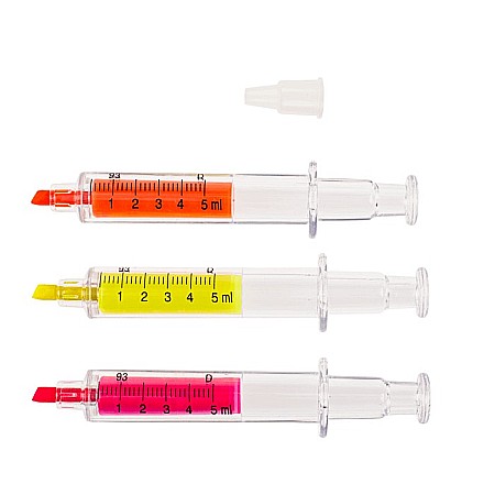 Textlinere - BLU TEXTMARKER SERINGA PLASTIC 14 CM DIVERSE CULORI 29/3332