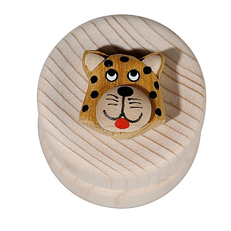 BLU CUTIUTA LEMN PENTRU DINTI DE LAPTE 3.5*3.5CM ANIMALE 76/0992 [0]