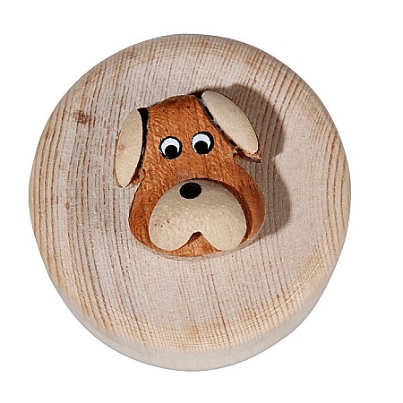 BLU CUTIUTA LEMN PENTRU DINTI DE LAPTE 3.5*3.5CM ANIMALE 76/0992 [2]