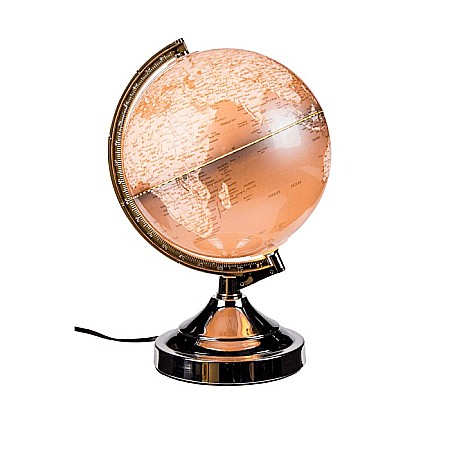 BLU LAMPA E14 GLOB PAMANTESC H:32CM, D:21CM 15W 220-240V 57/1283 [1]