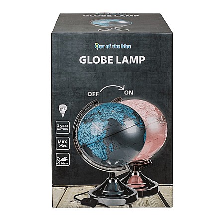 BLU LAMPA E14 GLOB PAMANTESC H:32CM, D:21CM 15W 220-240V 57/1283 [3]