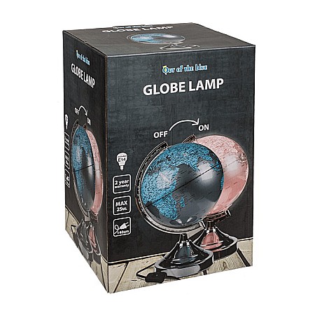 BLU LAMPA E14 GLOB PAMANTESC H:32CM, D:21CM 15W 220-240V 57/1283 [4]