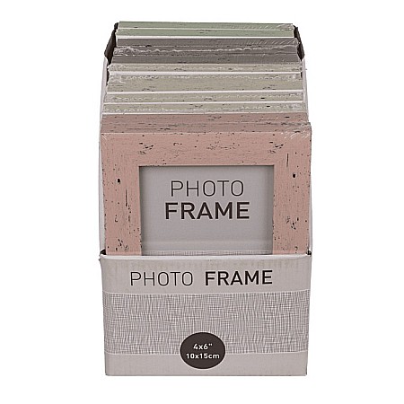 BLU RAMA FOTO PLASTIC 10*15CM IMITATIE LEMN PASTEL 94/2570 [6]