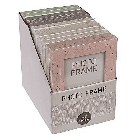 BLU RAMA FOTO PLASTIC 10*15CM IMITATIE LEMN PASTEL 94/2570 [7]