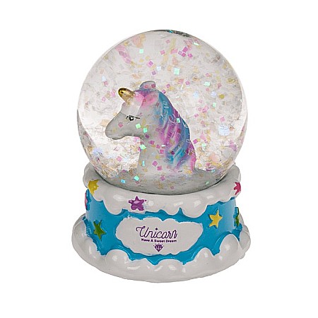 BLU GLOB DECORATIV GLITTER 6*4.5CM UNICORN 190361 [2]