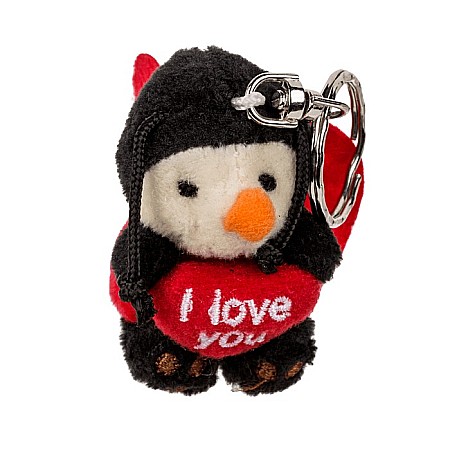 BLU BRELOC METALIC JUCARII PLUSH 6CM I LOVE YOU DIVERSE MODELE 63/0096 [5]