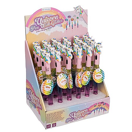 BLU PIX UNICORN CU SCLIPICI SI LED COLORAT 24 CM 29/2803 [2]