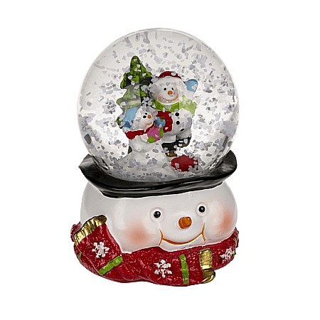 BLU GLOB DECORATIV DIN STICLA 5.2*6.5CM CRACIUN 950142 [2]