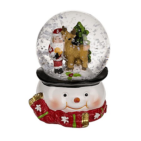 BLU GLOB DECORATIV DIN STICLA 5.2*6.5CM CRACIUN 950142 [4]