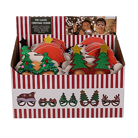 BLU OCHELARI PLASTIC FUNNY 16*12CM CRACIUN 99/2010 [1]