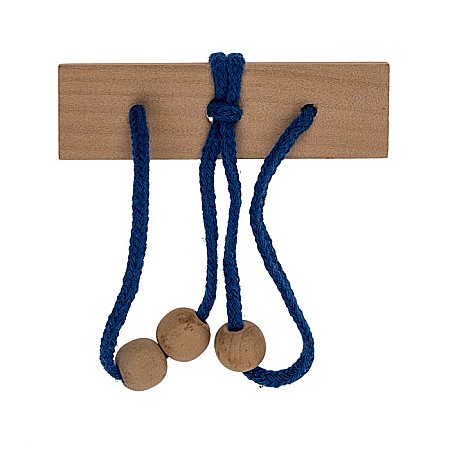 BLU PUZZLE DIN LEMN 4.5*4.5CM JOC DE INDEMANARE 76/6184 [15]