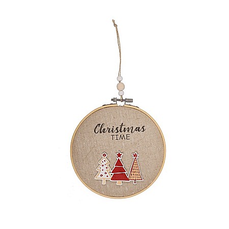 BLU DECORATIUNE SUSPENDATA DIN LEMN 2*17*2CM CHRISTMAS TIME 960433 [3]
