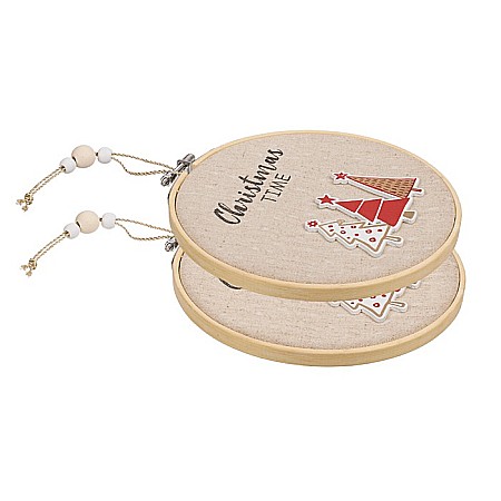 BLU DECORATIUNE SUSPENDATA DIN LEMN 2*17*2CM CHRISTMAS TIME 960433 [5]