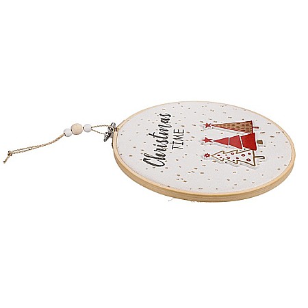 BLU DECORATIUNE SUSPENDATA DIN LEMN 2*17*2CM CHRISTMAS TIME 960433 [8]