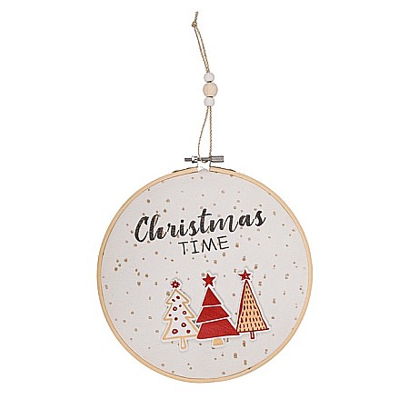 BLU DECORATIUNE SUSPENDATA DIN LEMN 2*21*2CM CHRISTMAS TIME 960434 [1]