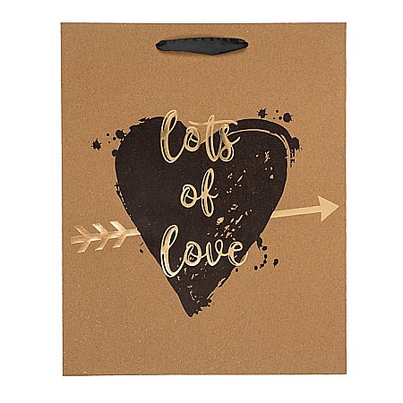 BLU SACOSA CADOU 26*10*32CM KRAFT LOVE 180758 [3]