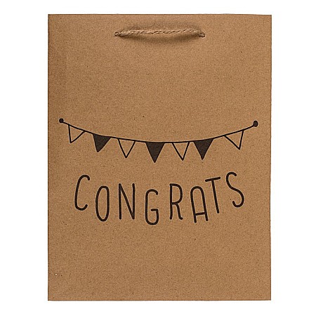 BLU SACOSA CADOU 18*8*23CM KRAFT LOVE ,FOR YOU, SURPRISE,CONGRATS 180764 [4]