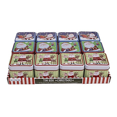 BLU CUTIE PATRATA METAL 7.5*6.5CM MOTIV CRACIUN 946253 [1]