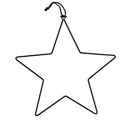 BLU DECORATIUNI SUSPENDATE DIN METAL STELUTE 4/SET 25-20-15-7.5CM 960456 [2]