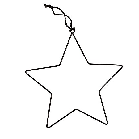 BLU DECORATIUNI SUSPENDATE DIN METAL STELUTE 4/SET 25-20-15-7.5CM 960456 [3]