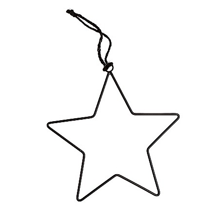 BLU DECORATIUNI SUSPENDATE DIN METAL STELUTE 4/SET 25-20-15-7.5CM 960456 [4]