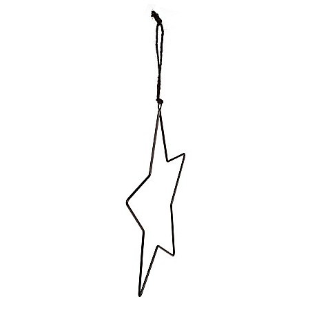 BLU DECORATIUNI SUSPENDATE DIN METAL STELUTE 4/SET 25-20-15-7.5CM 960456 [5]