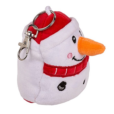 BLU BRELOC CHEI DIN PLUSH 9CM REVERSIBIL MOS CRACIUN/OM DE ZAPADA 99/6700 [6]