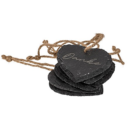 BLU ETICHETA CADOU DIN ARDEZIE 7*7CM FORMA INIMA 220199 [9]