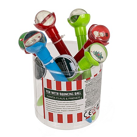 BLU PIX PLASTIC 17CM CU MINGIUTA SARITOARE MOTIV CRACIUN 99/6186 [1]