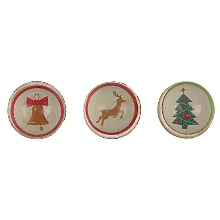 BLU PIX PLASTIC 17CM CU MINGIUTA SARITOARE MOTIV CRACIUN 99/6186 [3]