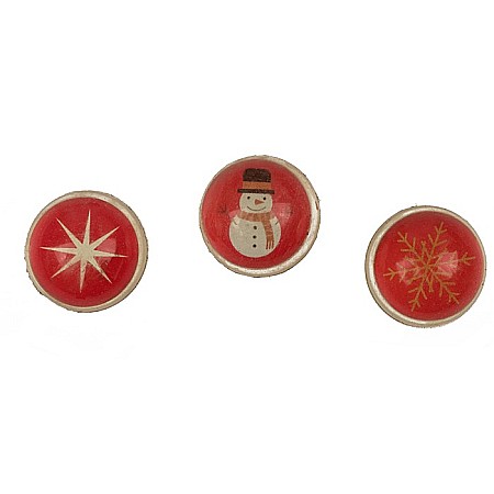 BLU PIX PLASTIC 17CM CU MINGIUTA SARITOARE MOTIV CRACIUN 99/6186 [4]