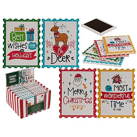 HOBBY - BLU MAGNET FRIGIDER 6*8CM MOTIV CRACIUN 99/7921