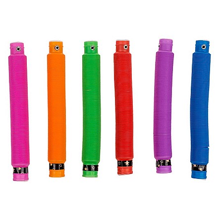 BLU JUCARIE ANTISTRES 20CM FORMA DE TUB CU LED CULORI ASORTATE 61/6671 [1]