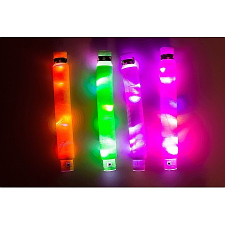 BLU JUCARIE ANTISTRES 20CM FORMA DE TUB CU LED CULORI ASORTATE 61/6671 [5]