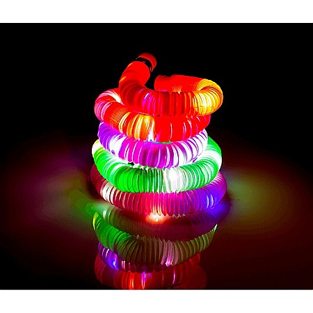 BLU JUCARIE ANTISTRES 20CM FORMA DE TUB CU LED CULORI ASORTATE 61/6671 [8]