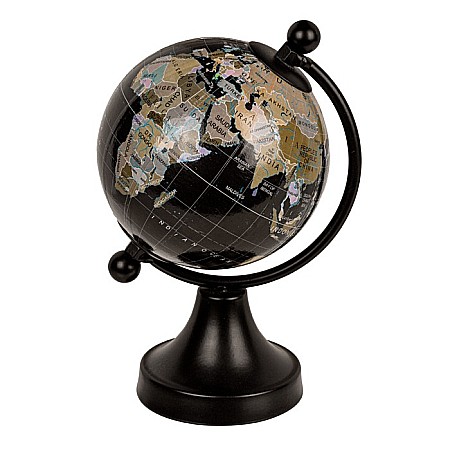 BLU GLOB PAMANTESC DECOR PLASTIC NEGRU 8*10*15.5 CM 144420 [1]