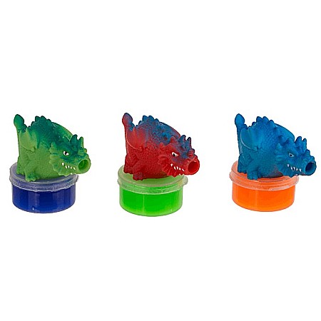 BLU SLIME SUCKER DINOZAUR 8.5*6CM 12/3028 [1]