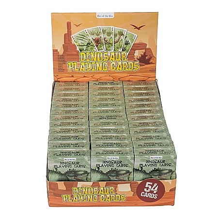 BLU CARTI JOC PLASTIC 5.7*8.7CM DINOZAURI 54/SET 76/5623 [10]