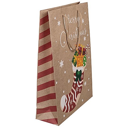 BLU SACOSA CADOU 25*8.5*34.5CM CHRISTMAS WARMS 160106 [5]