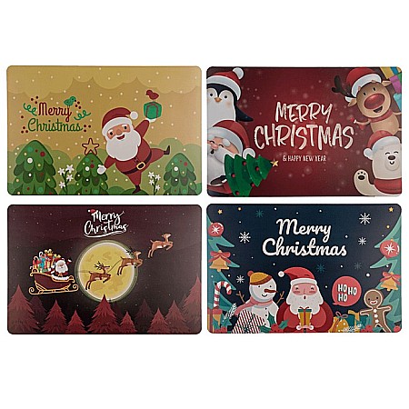 Decoratiuni Craciun - BLU MAPA BIROU 43.5*28.5CM MY CHRISTMAS WORLD 160059