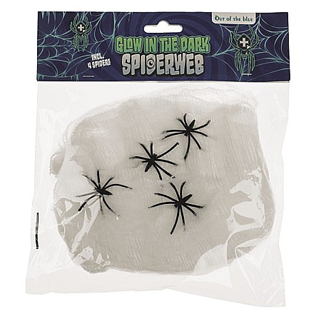 BLU PANZA DE PAIANJEN DECORATIVA 28GR GLOW IN THE DARK CU 4 PAIAJENI MICI 98/2111 [1]