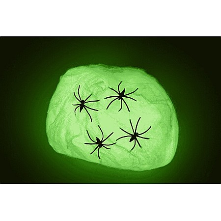 BLU PANZA DE PAIANJEN DECORATIVA 28GR GLOW IN THE DARK CU 4 PAIAJENI MICI 98/2111 [3]