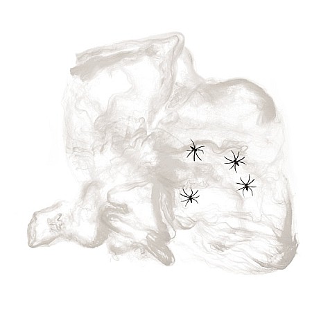 BLU PANZA DE PAIANJEN DECORATIVA 28GR GLOW IN THE DARK CU 4 PAIAJENI MICI 98/2111 [6]