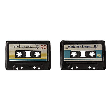 BLU MAGNET FRIGIDER CASETA AUDIO RETRO 3*4.2CM 4/SET 33/5972 [3]