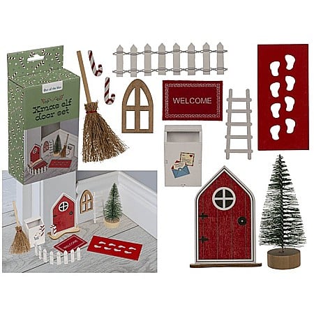 HOBBY - BLU MINI KIT CREATIV CRACIUN 12 PIESE USA ELFULUI 99/2023