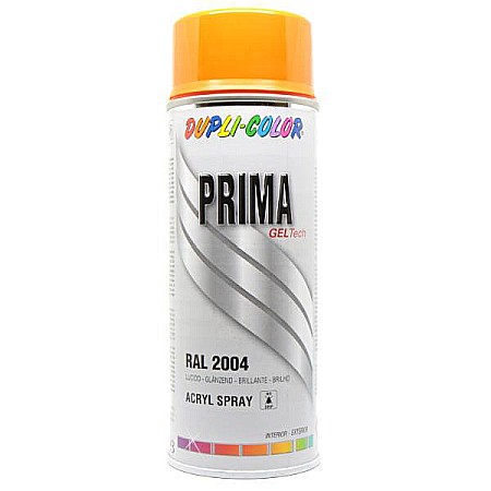 FINE ARTS&GRAPHICS - TEM SPRAY ACRIL DUPLICOLOR  PRIMA 400ML PORTOCALIU PUR 379819