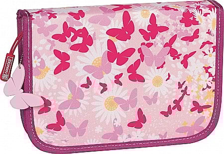 RECHIZITE SCOLARE - BR PENAR ECHIPAT 1 FERMOAR 2 EXTENSII BRUNNEN BUTTERFLY 4912016