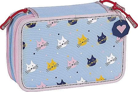 RECHIZITE SCOLARE - BR PENAR ECHIPAT 3 FERMOARE BRUNNEN CATS 4912107