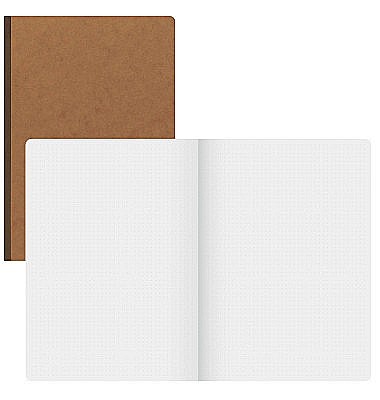 BR CAIET A4 96F BRUNNEN COPERTA CARTON MARO DOTS 4347370 [3]