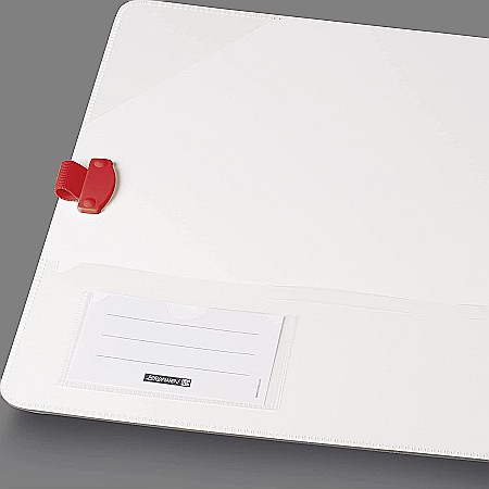 BR BIBLIORAFT A4 5CM PP WAVE COLOR CODE ROSU 2043523 [7]